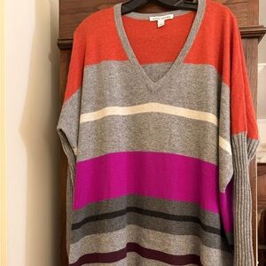 Autumn Cashmere Multicolor V-Neck Sweater